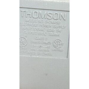 Thomson 5-2445B AC Telephone Power Supply Adapter Charger Output 9V DC 300mA